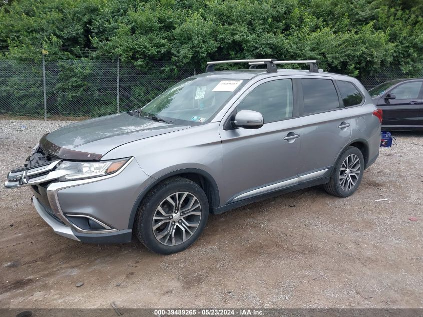 2018 Mitsubishi Outlander Se VIN: JA4AD3A32JZ012516 Lot: 39489265