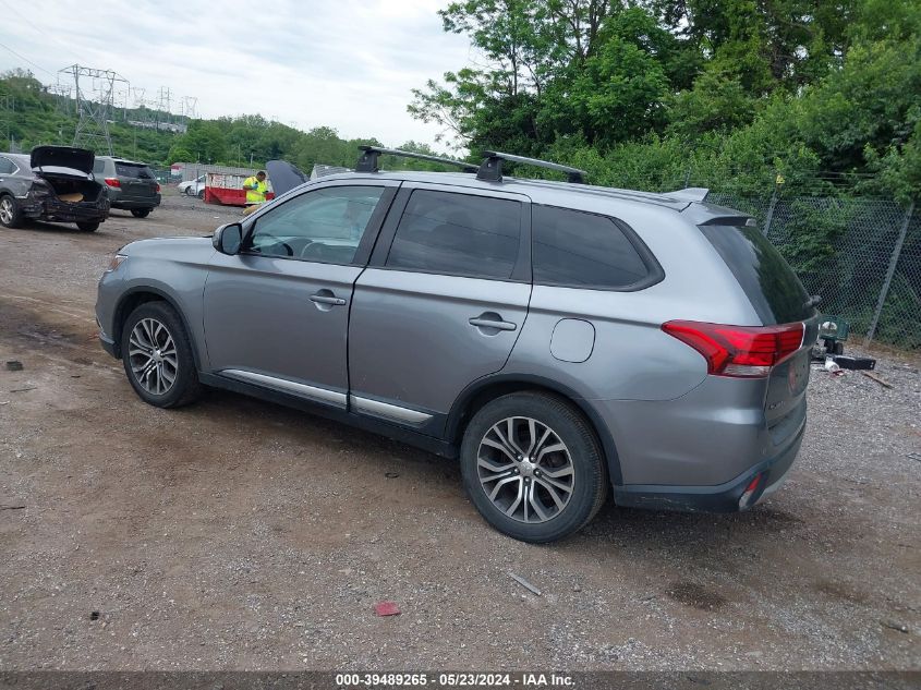 2018 Mitsubishi Outlander Se VIN: JA4AD3A32JZ012516 Lot: 39489265