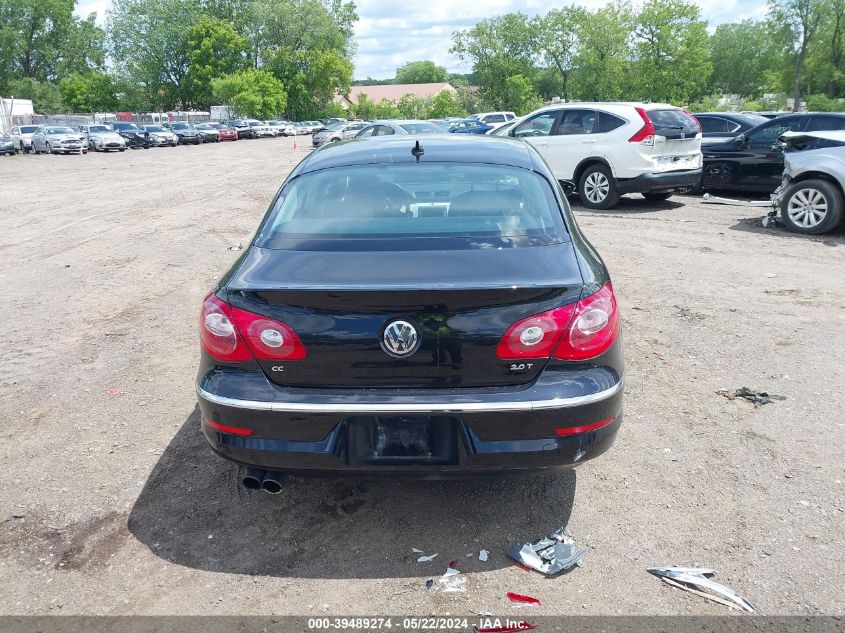 2010 Volkswagen Cc Sport VIN: WVWMN7AN4AE561876 Lot: 39489274