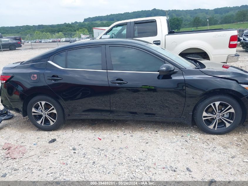 2023 Nissan Sentra Sv Xtronic Cvt VIN: 3N1AB8CV4PY257699 Lot: 39489281