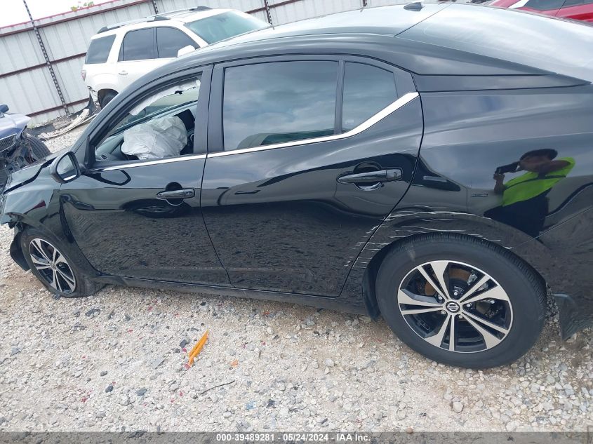 3N1AB8CV4PY257699 2023 Nissan Sentra Sv Xtronic Cvt