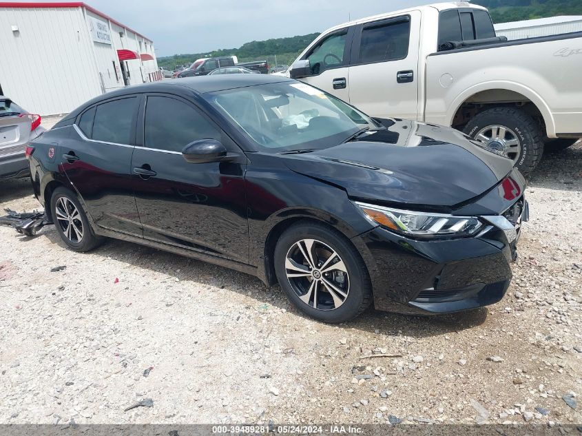 3N1AB8CV4PY257699 2023 Nissan Sentra Sv Xtronic Cvt