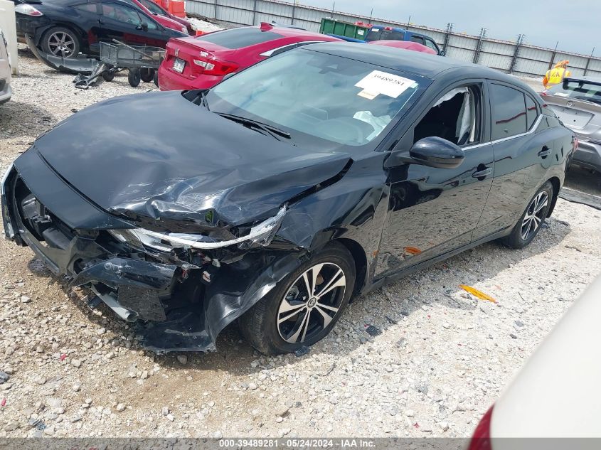 3N1AB8CV4PY257699 2023 Nissan Sentra Sv Xtronic Cvt