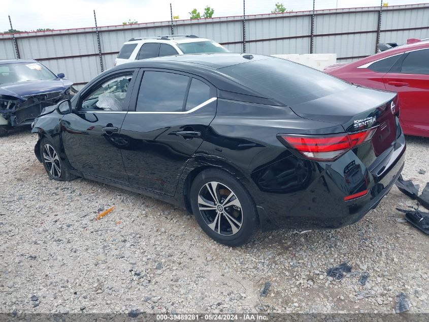 3N1AB8CV4PY257699 2023 Nissan Sentra Sv Xtronic Cvt