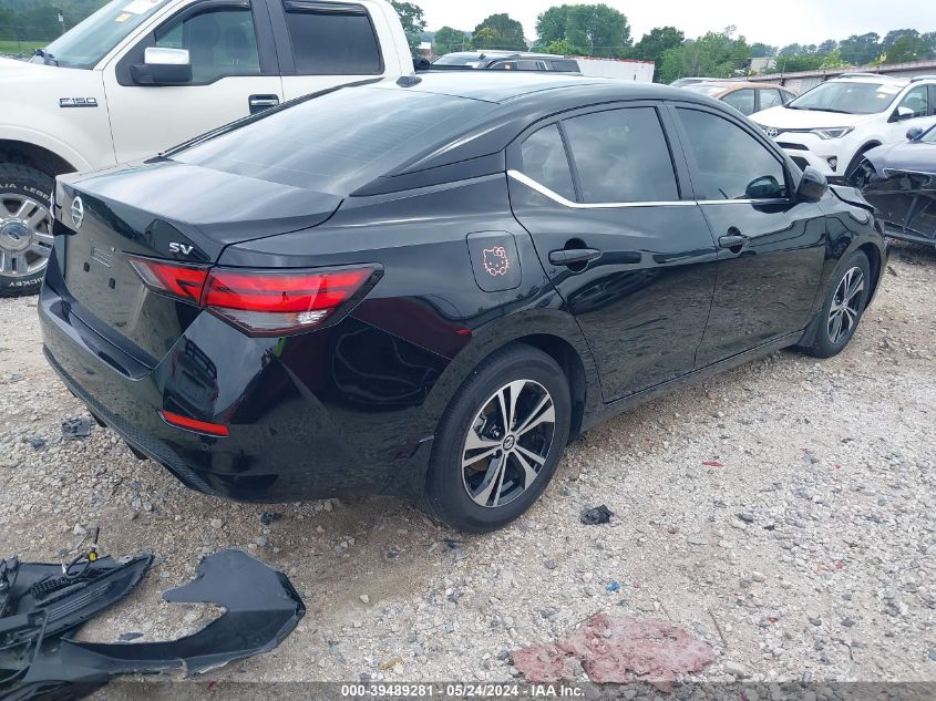 3N1AB8CV4PY257699 2023 Nissan Sentra Sv Xtronic Cvt