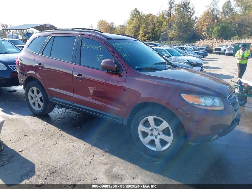 2007 Hyundai Santa Fe Limited/Se VIN: 5NMSH73E97H009176 Lot: 39489284