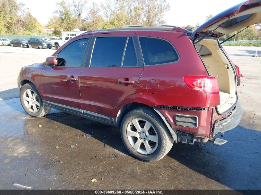 2007 Hyundai Santa Fe Limited/Se VIN: 5NMSH73E97H009176 Lot: 39489284