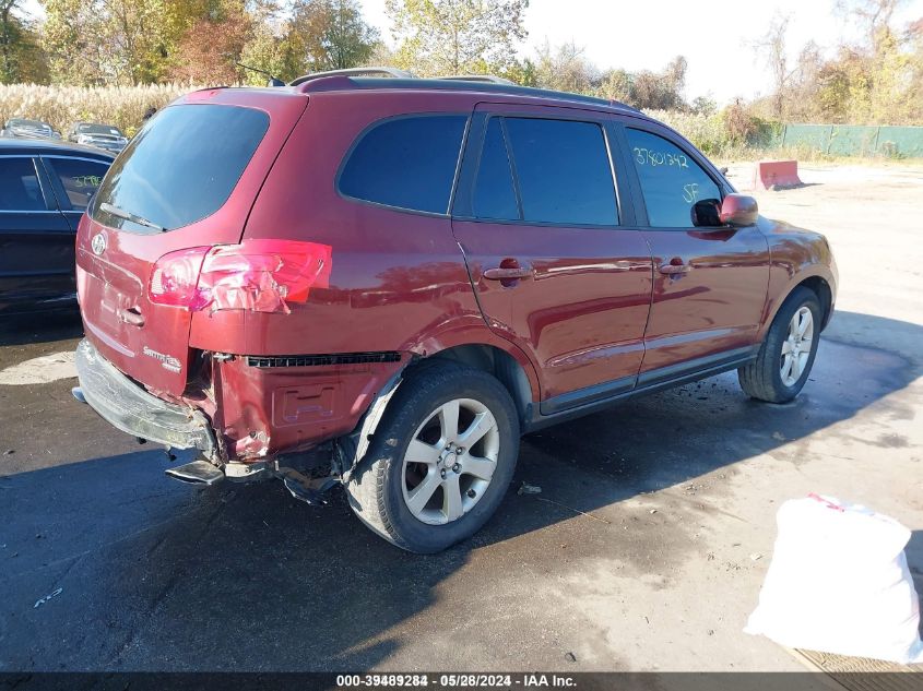 2007 Hyundai Santa Fe Limited/Se VIN: 5NMSH73E97H009176 Lot: 39489284