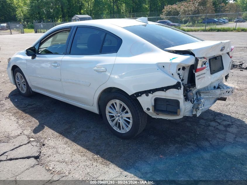 2017 Subaru Impreza 2.0I Premium VIN: 4S3GKAD66H3628006 Lot: 39489293