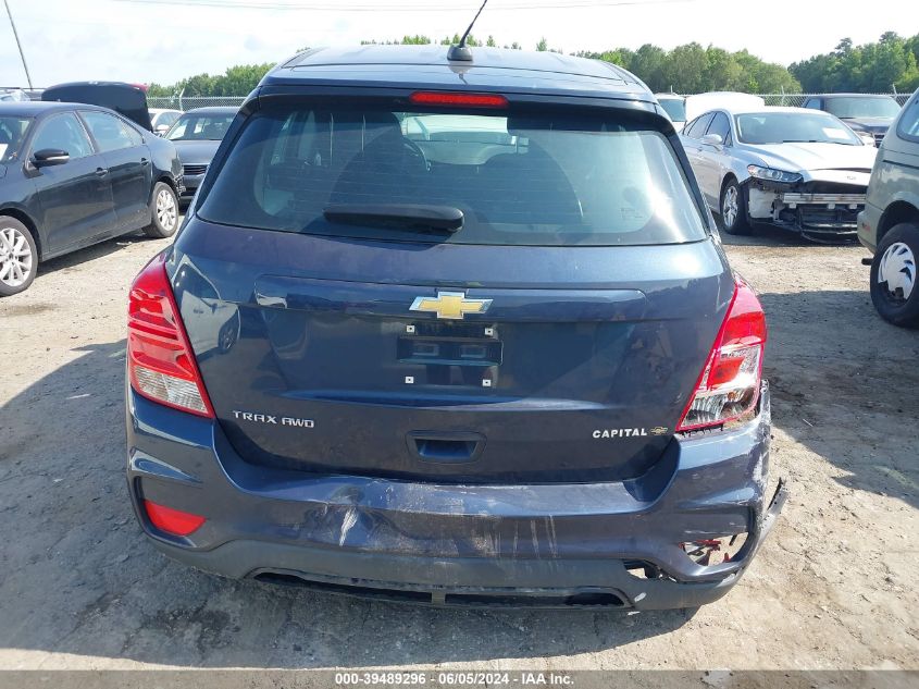 2019 Chevrolet Trax Ls VIN: 3GNCJNSB5KL214002 Lot: 39489296