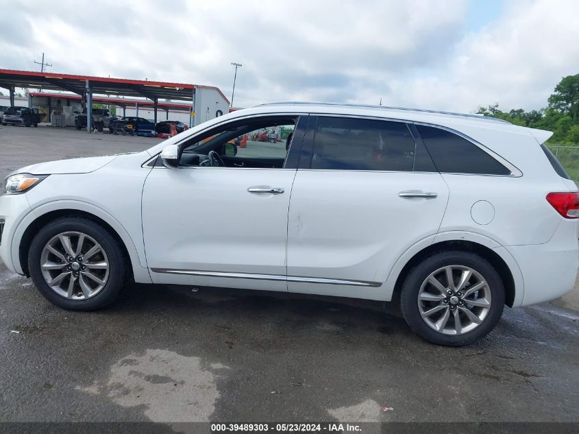 2016 Kia Sorento 3.3L Sxl VIN: 5XYPK4A54GG072379 Lot: 39489303