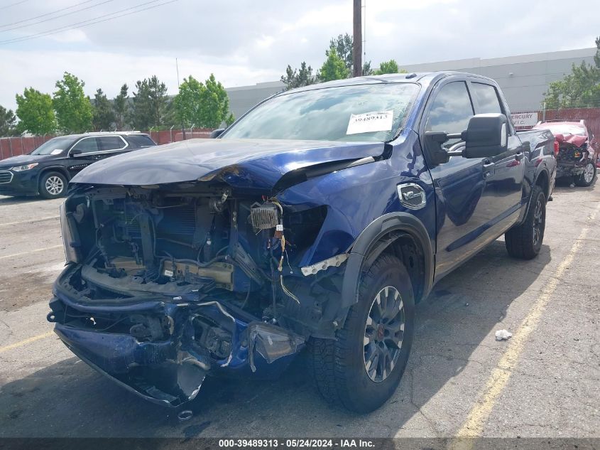 2017 Nissan Titan Pro-4X VIN: 1N6AA1E59HN545461 Lot: 39489313