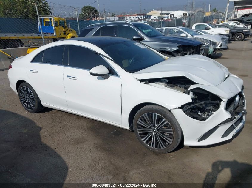 2023 Mercedes-Benz Cla 250 Coupe 4Matic VIN: W1K5J4HB7PN358084 Lot: 39489321