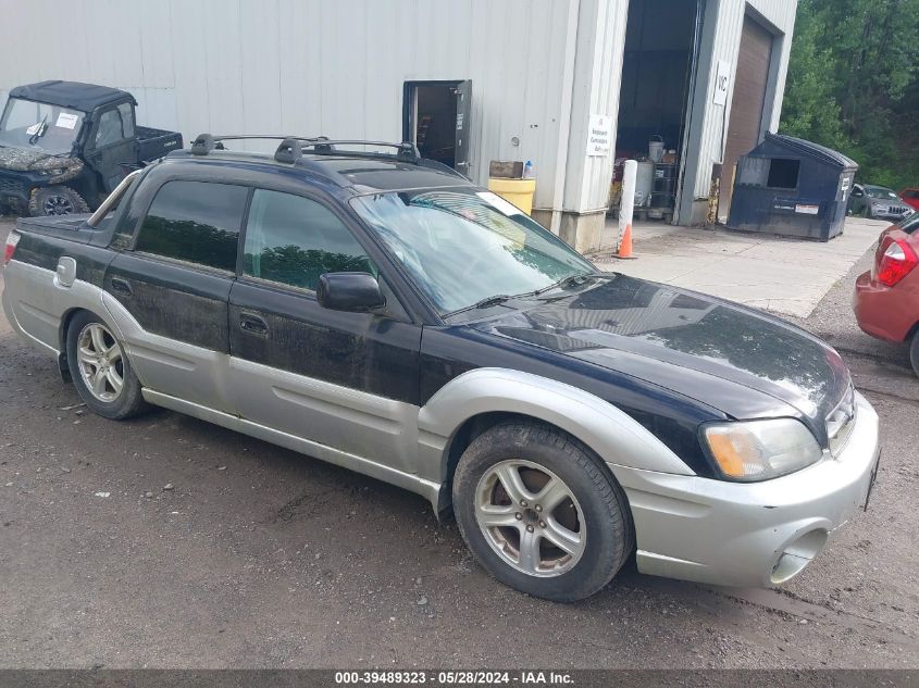 2003 Subaru Baja VIN: 4S4BT61C337106719 Lot: 39489323