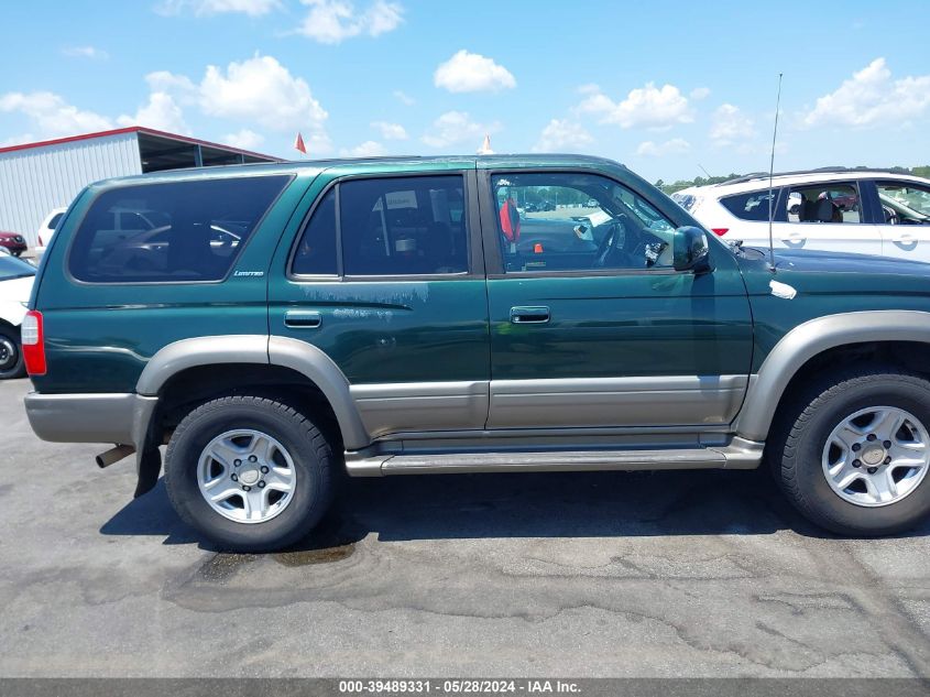 1999 Toyota 4Runner Limited V6 VIN: JT3GN87R5X0114142 Lot: 39489331