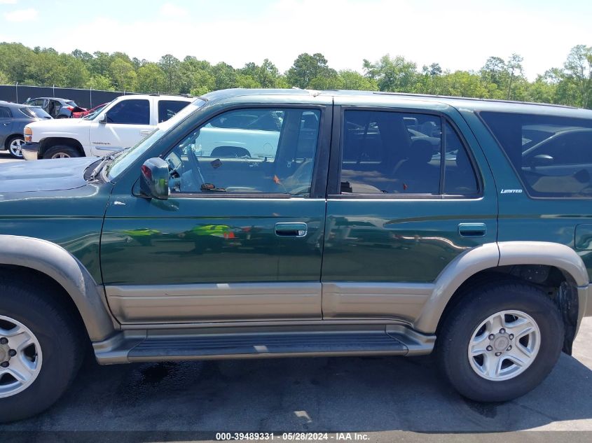 1999 Toyota 4Runner Limited V6 VIN: JT3GN87R5X0114142 Lot: 39489331