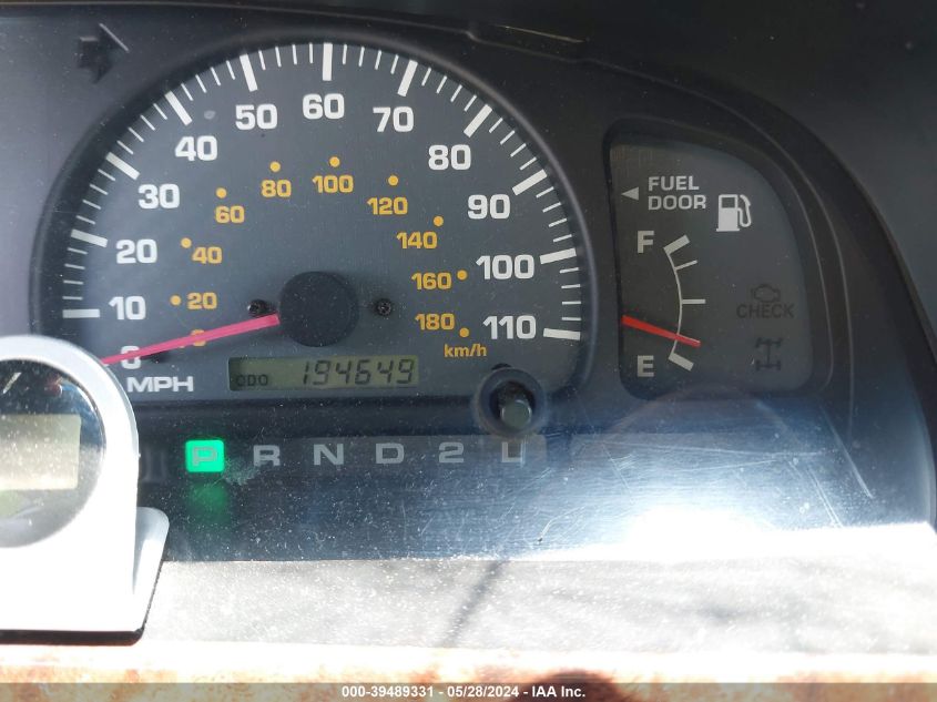 1999 Toyota 4Runner Limited V6 VIN: JT3GN87R5X0114142 Lot: 39489331