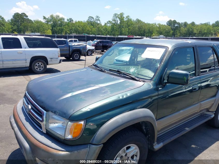 1999 Toyota 4Runner Limited V6 VIN: JT3GN87R5X0114142 Lot: 39489331