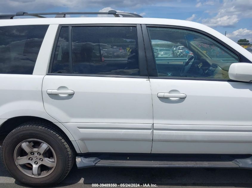 2008 Honda Pilot Ex-L VIN: 5FNYF18508B025968 Lot: 39489350