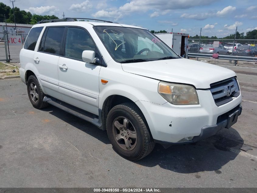 2008 Honda Pilot Ex-L VIN: 5FNYF18508B025968 Lot: 39489350