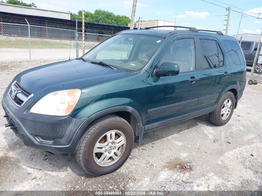 2003 Honda Cr-V Ex VIN: SHSRD78893U133725 Lot: 39489363