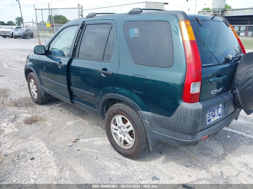 2003 Honda Cr-V Ex VIN: SHSRD78893U133725 Lot: 39489363