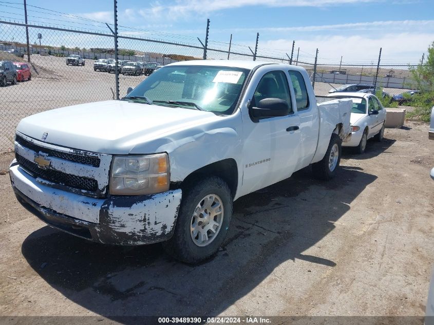 2007 Chevrolet Silverado 1500 Work Truck VIN: 1GCEK19027Z595920 Lot: 39489390