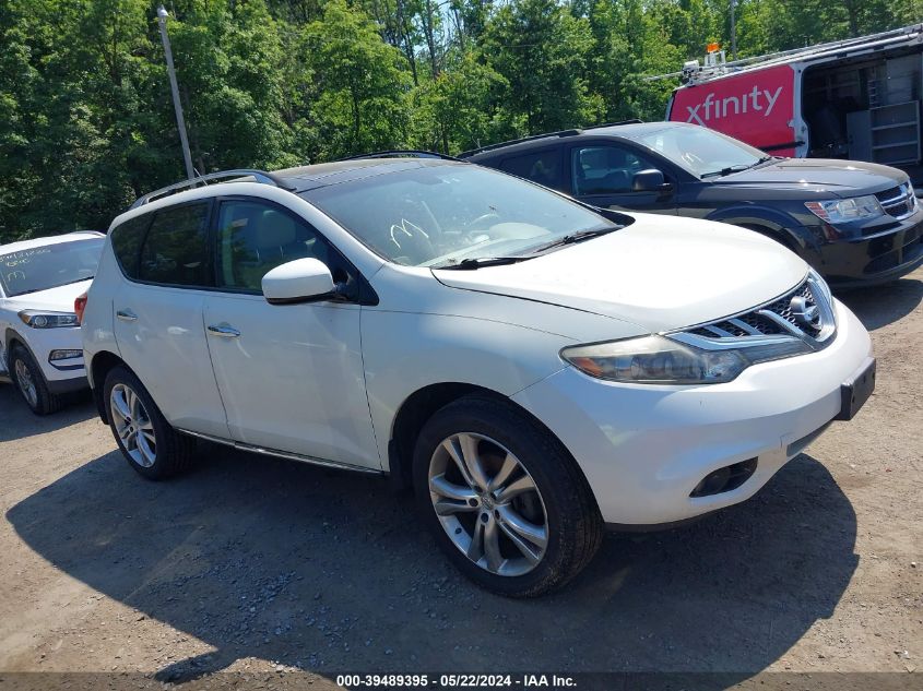 2011 Nissan Murano Le VIN: JN8AZ1MW9BW164253 Lot: 39489395