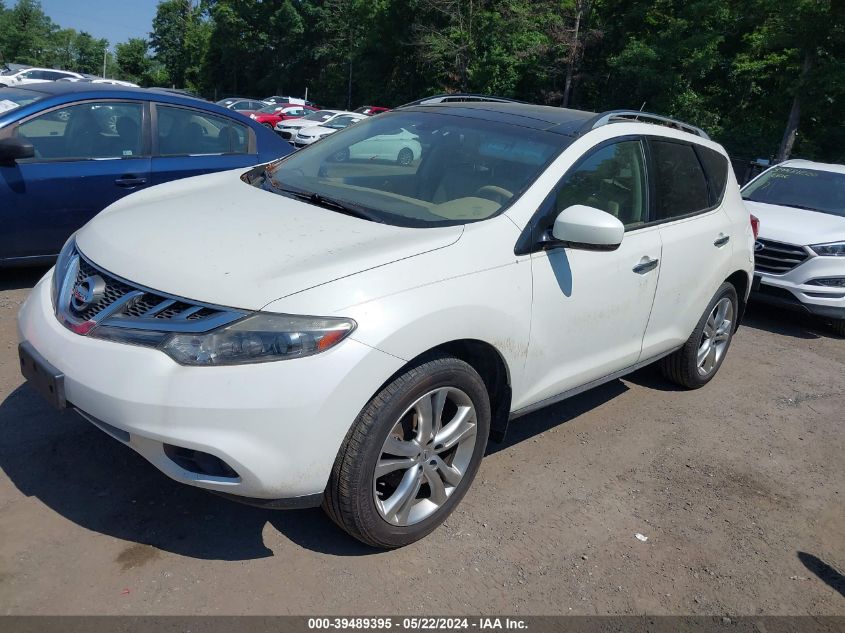 2011 Nissan Murano Le VIN: JN8AZ1MW9BW164253 Lot: 39489395