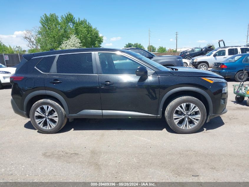 2022 Nissan Rogue Sv Intelligent Awd VIN: 5N1BT3BB4NC700377 Lot: 39489396