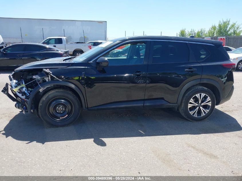 2022 Nissan Rogue Sv Intelligent Awd VIN: 5N1BT3BB4NC700377 Lot: 39489396