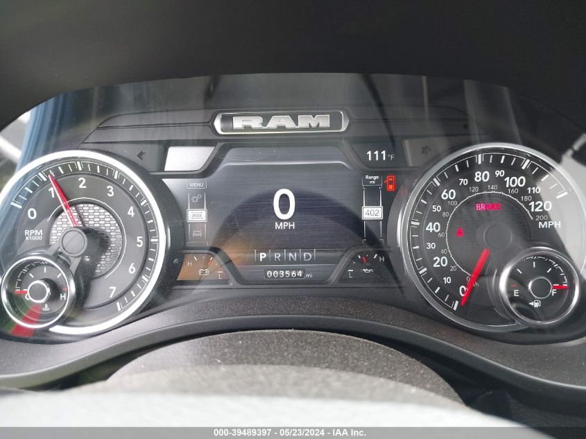 2024 Ram 1500 Laramie 4X2 5'7 Box VIN: 1C6RREJT8RN220187 Lot: 39489397