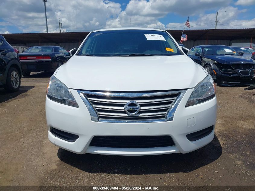 2015 Nissan Sentra Sv VIN: 3N1AB7AP6FY256079 Lot: 39489404