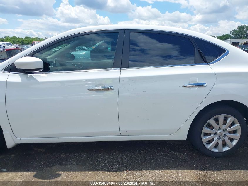 2015 Nissan Sentra Sv VIN: 3N1AB7AP6FY256079 Lot: 39489404