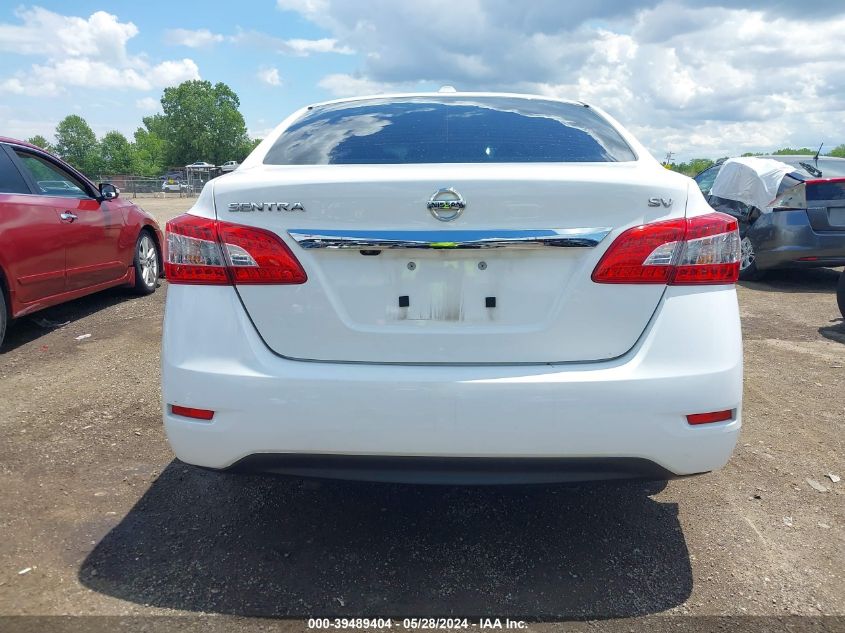 2015 Nissan Sentra Sv VIN: 3N1AB7AP6FY256079 Lot: 39489404