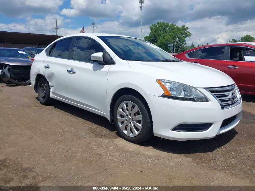 2015 Nissan Sentra Sv VIN: 3N1AB7AP6FY256079 Lot: 39489404