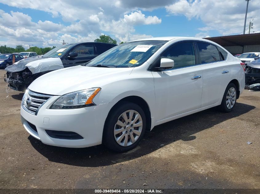 2015 Nissan Sentra Sv VIN: 3N1AB7AP6FY256079 Lot: 39489404