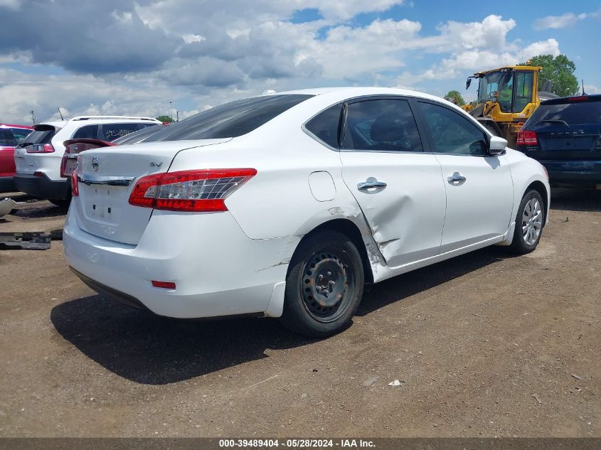 2015 Nissan Sentra Sv VIN: 3N1AB7AP6FY256079 Lot: 39489404