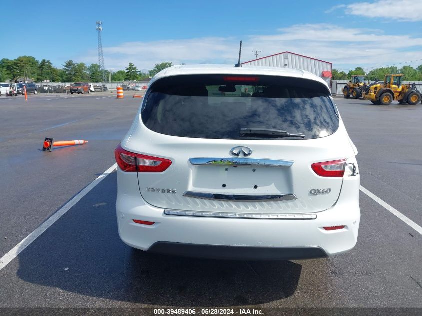 2014 Infiniti Qx60 Hybrid VIN: 5N1CL0MN7EC535354 Lot: 39489406