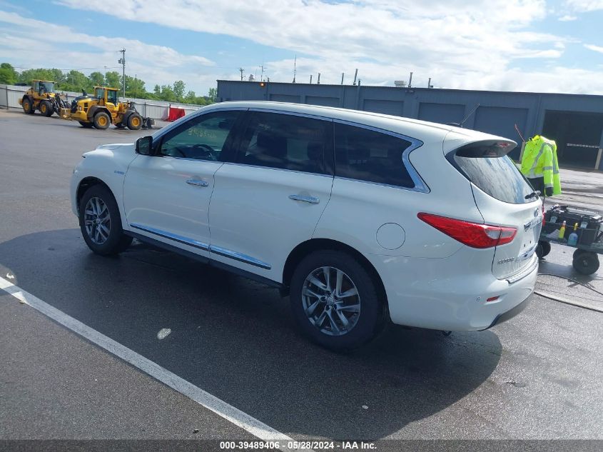 2014 Infiniti Qx60 Hybrid VIN: 5N1CL0MN7EC535354 Lot: 39489406