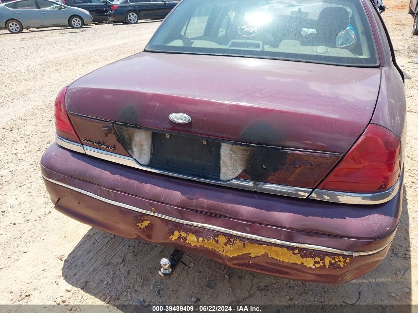 2004 Ford Crown Victoria Lx VIN: 2FAFP74W24X133319 Lot: 39489409