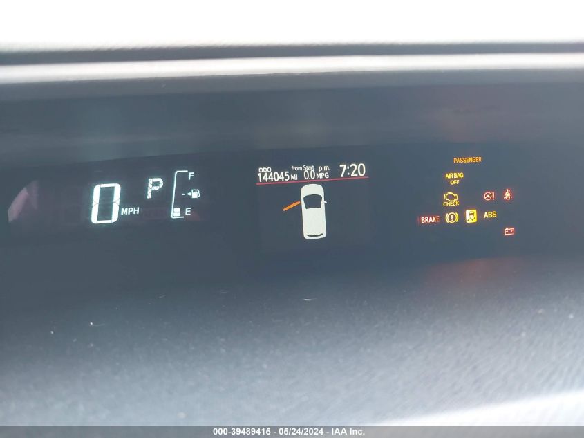 2014 Toyota Prius C Two VIN: JTDKDTB34E1559980 Lot: 39489415