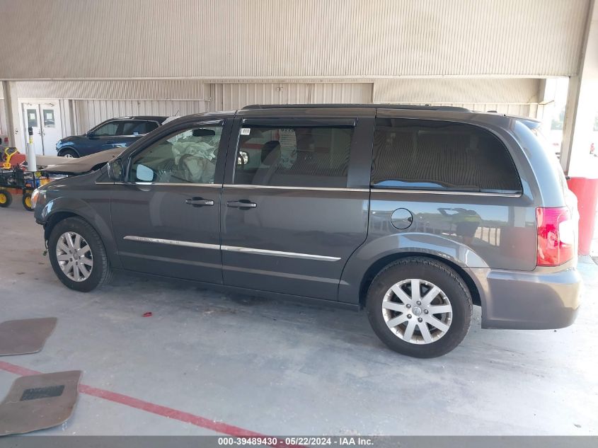 2016 Chrysler Town & Country Touring VIN: 2C4RC1BG0GR212508 Lot: 39489430