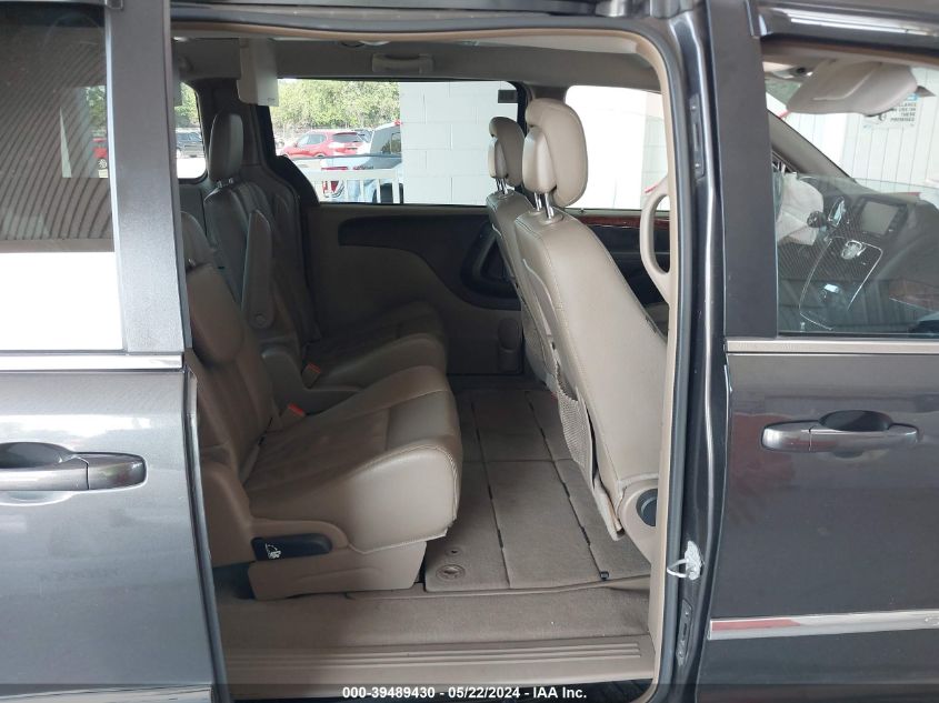 2016 Chrysler Town & Country Touring VIN: 2C4RC1BG0GR212508 Lot: 39489430