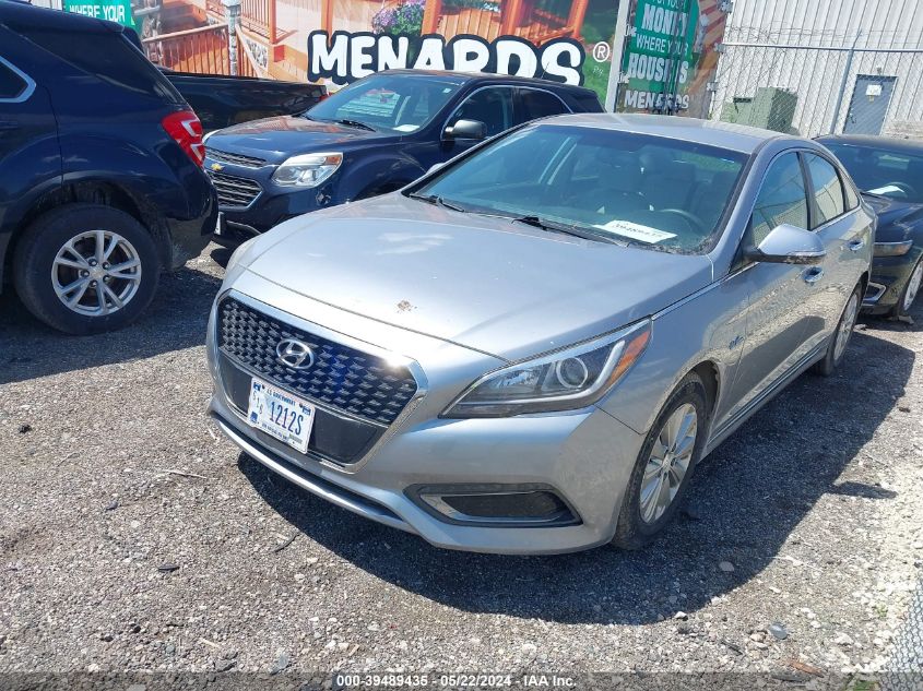 2016 Hyundai Sonata Hybrid/Se VIN: KMHE24L15GA037234 Lot: 39489435