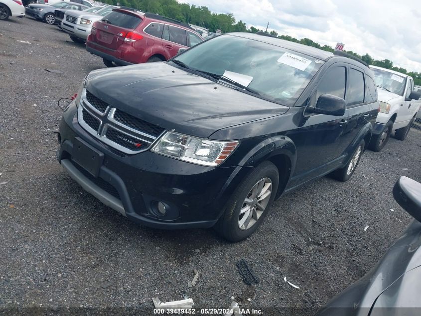 2015 Dodge Journey Sxt VIN: 3C4PDCBG2FT637174 Lot: 39489452