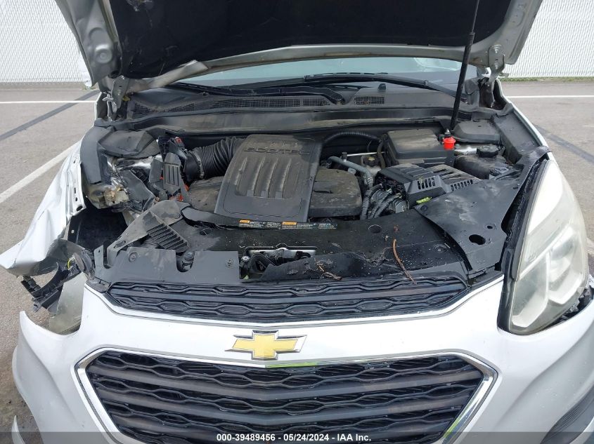 2016 Chevrolet Equinox L VIN: 2GNALBEKXG1184726 Lot: 39489456