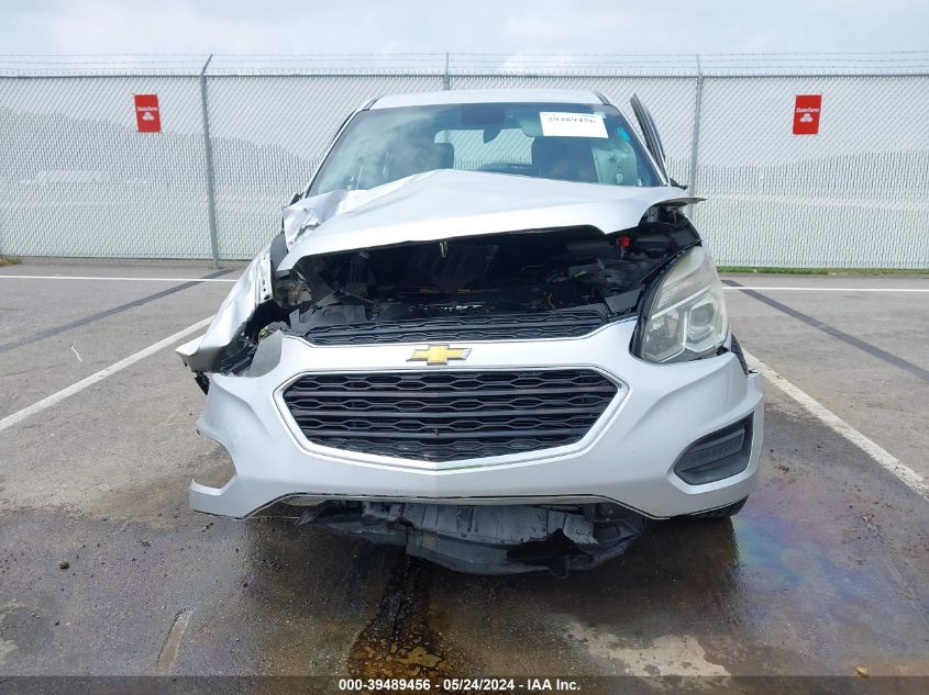 2016 Chevrolet Equinox L VIN: 2GNALBEKXG1184726 Lot: 39489456
