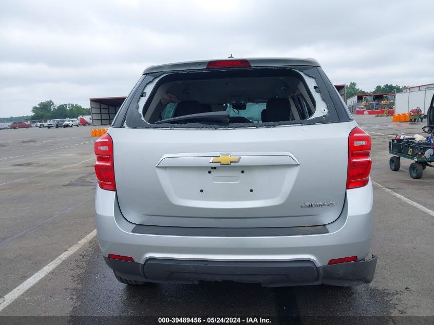 2016 Chevrolet Equinox L VIN: 2GNALBEKXG1184726 Lot: 39489456