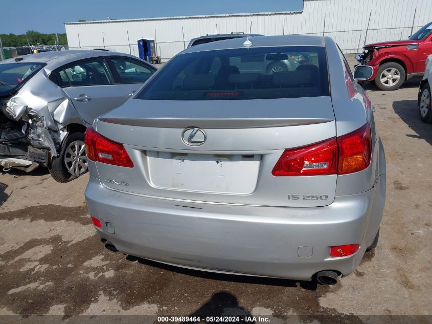 2007 Lexus Is 250 VIN: JTHBK262172029883 Lot: 39489464